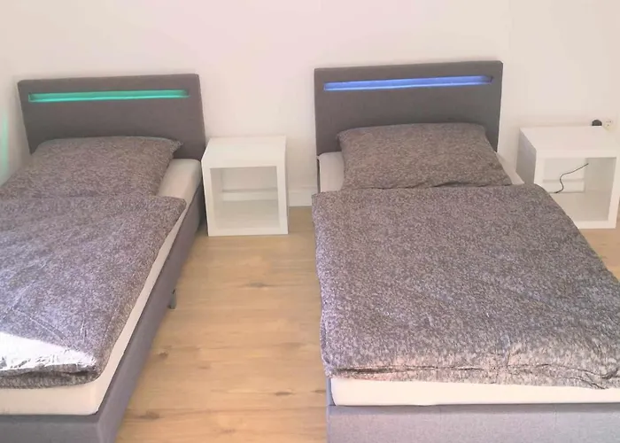 Spacious 6 Flat *balcony & Terrace* Apartament Darmstadt